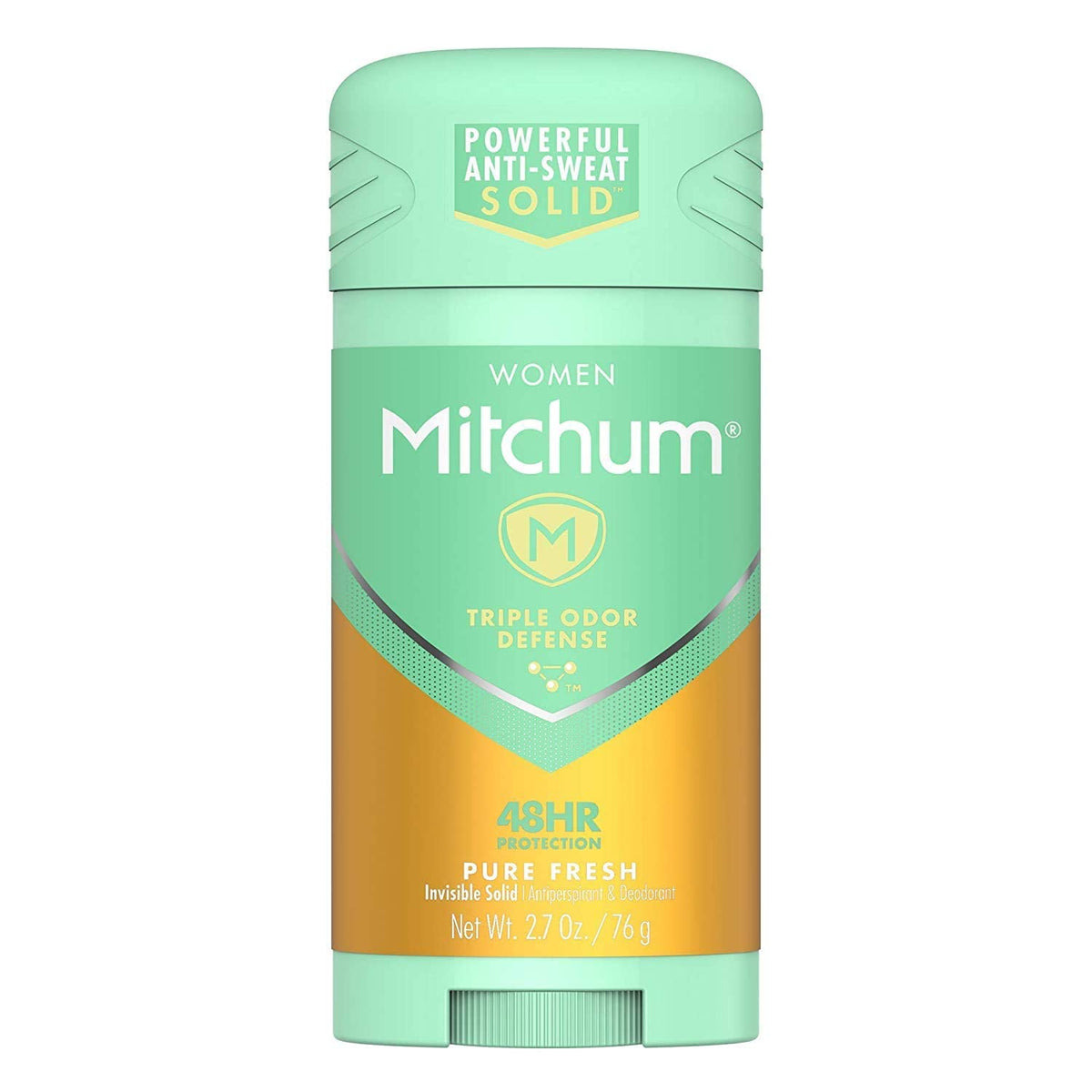 Mitchum Women’S Advanced Control Anti-Perspirant Deodorant, Invisible Solid, Pure Fresh, 5-Pack