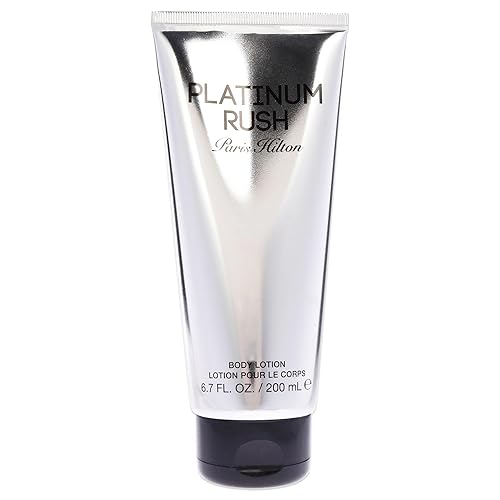 Paris Hilton Platinum Rush Body Lotion 6.7 Oz - Hydrating Moisturizer For Women