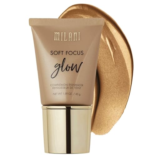 Milani Soft Focus Glow Liquid Highlighter - Bronze Glow, Vegan & Cruelty-Free, 1.59 Oz