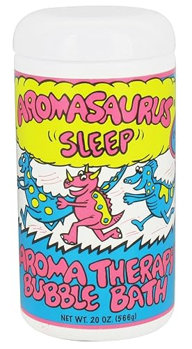 Abra Aromasaurus Sleep Aromatherapy Bubble Bath - 20 Fl Oz For Relaxation And Restful Sleep