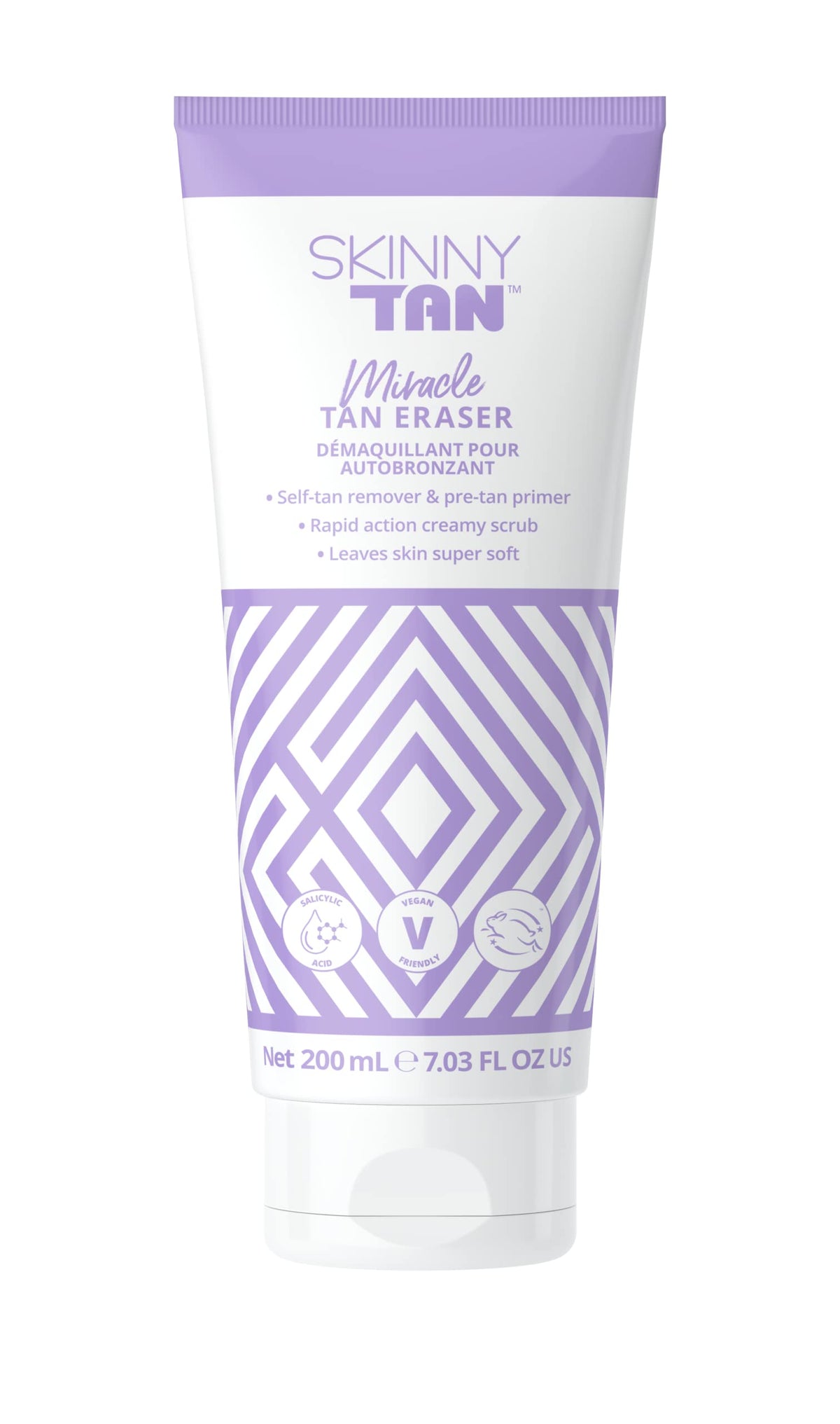 Skinny Tan SelfTan Eraser  Manual and Chemical Exfoliation  JellyLike Texture  Removes Old Tan  Corrects Mistakes  and Exfo