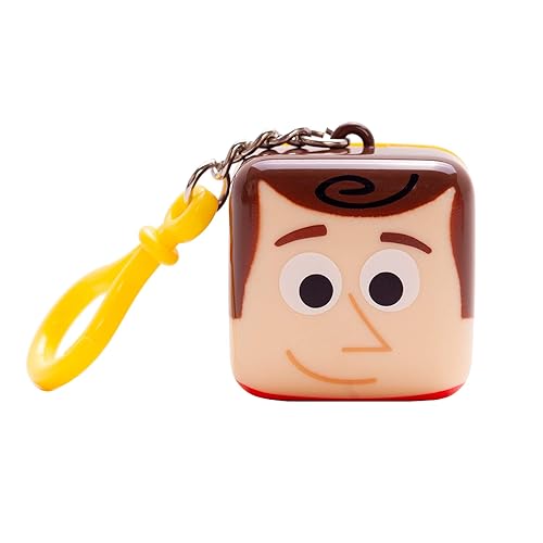 Lip Smacker Pixar Woody Cube Balm - Collectible Key Chain, 1 Count Lip Balm