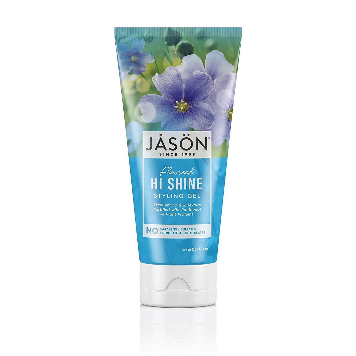 Jason Hi Shine Styling Gel - 6 Fl Oz For Strong Hold And Glossy Finish