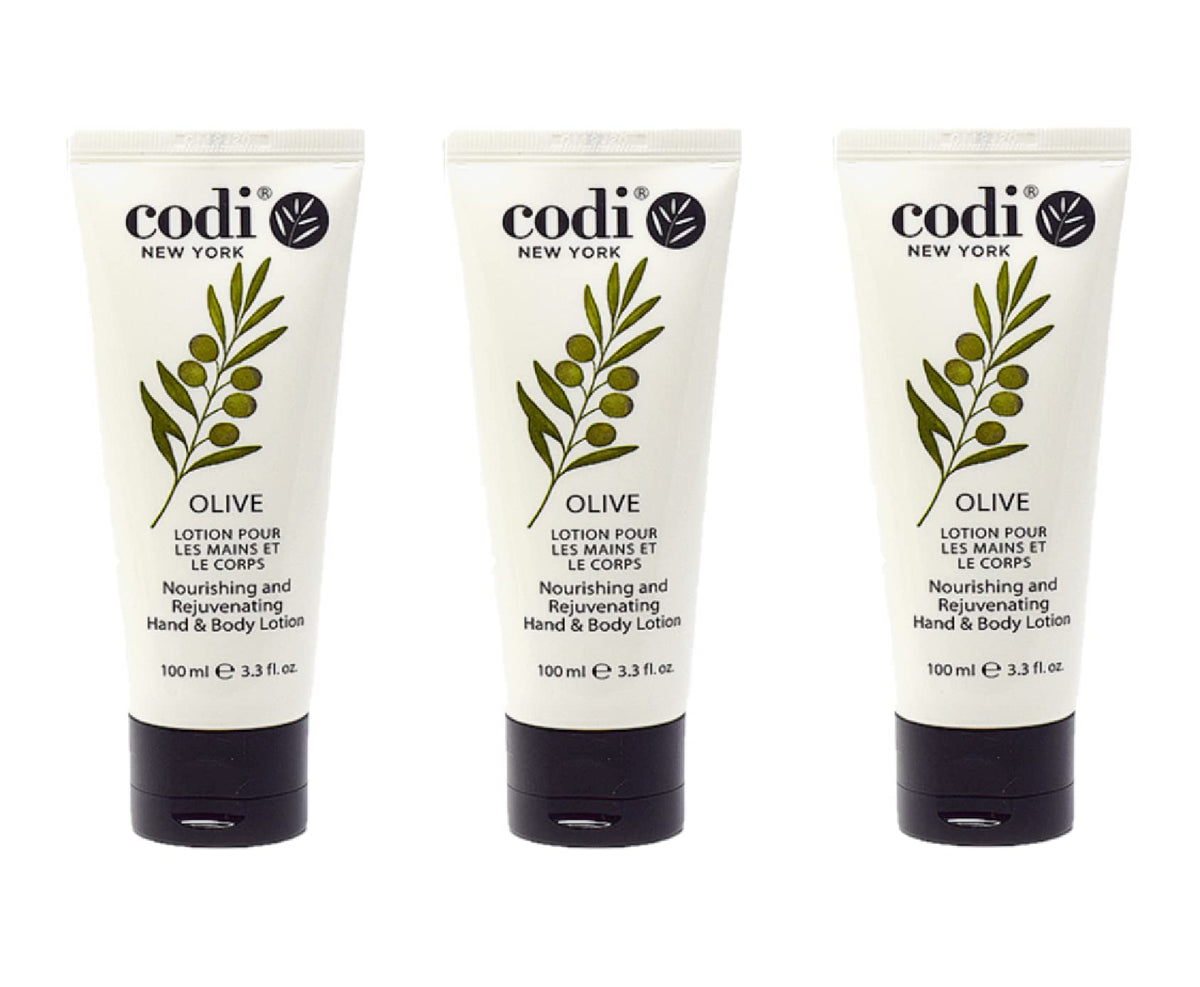 Codi Olive Lotion - Nourishing Hand & Body Lotion, 3.3 Oz (Pack Of 3)