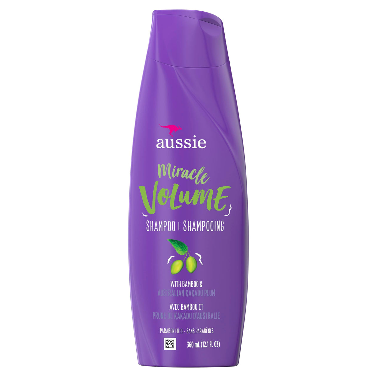 Aussie Paraben-Free Miracle Volume Conditioner for Fine Hair, Plum & Bamboo, 360ml (Pack of 6)