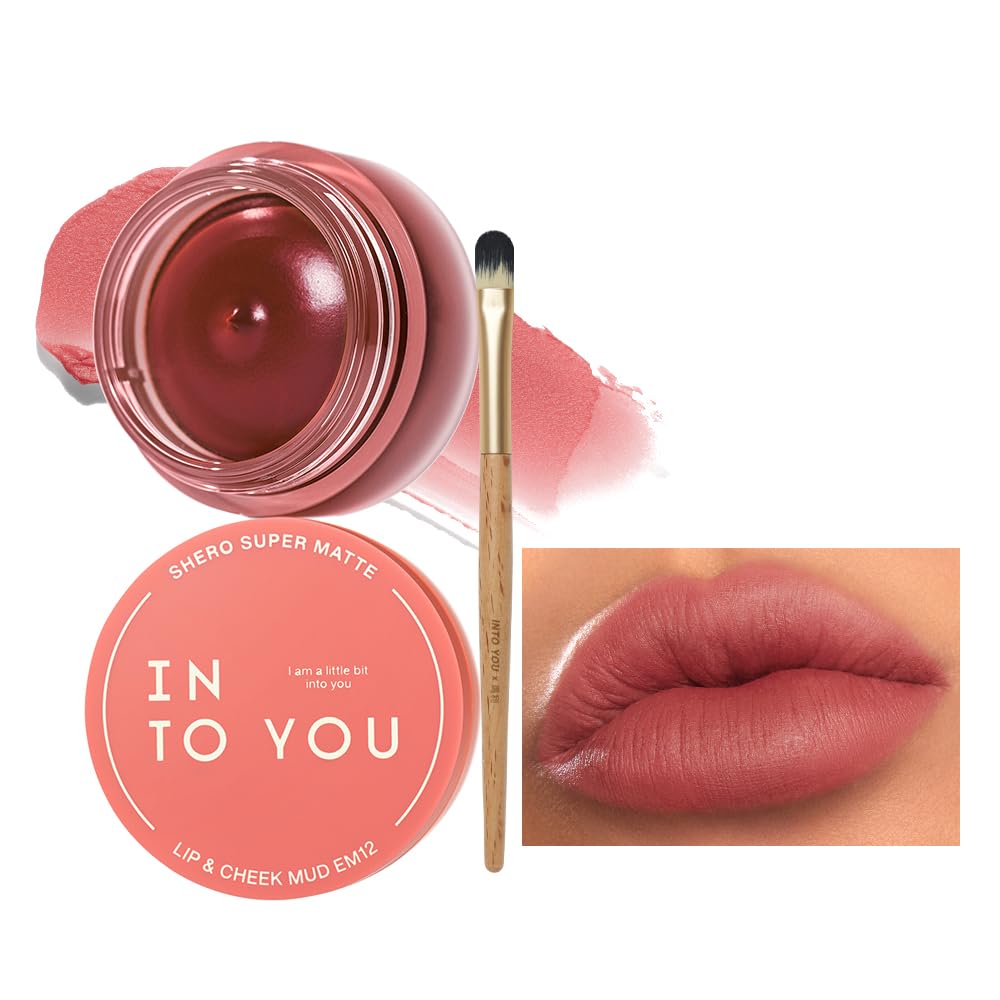 Into You Matte Liquid Lipstick, Waterproof Coral Pink, Long Lasting, High Pigmented, 1 Fl Oz