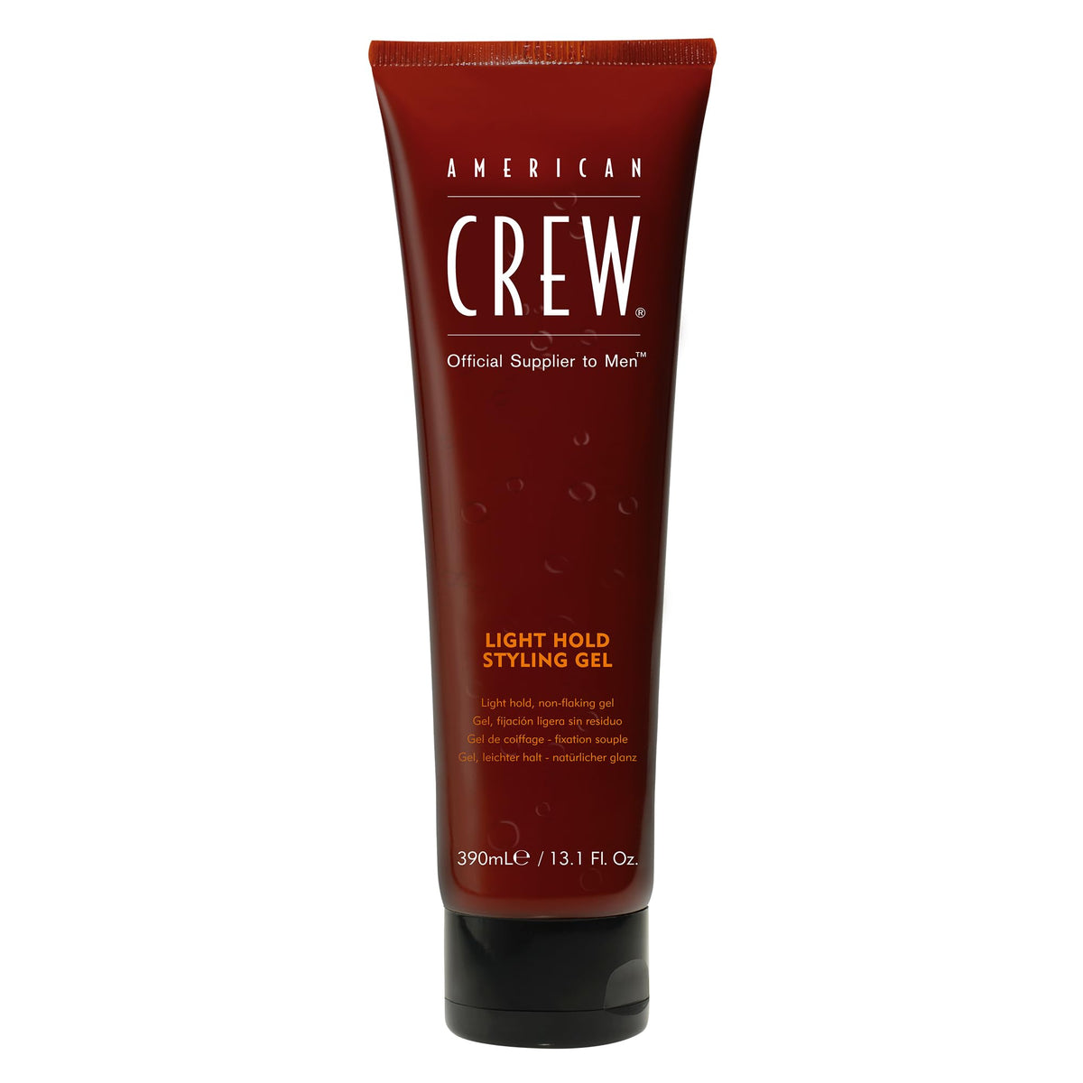 American Crew Men'S Hair Gel, Light Hold, Non-Flaking, 13.1 Fl Oz - Styling Gel