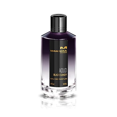 MANCERA Aoud Black Candy Eau de Parfum Spray, 4 Fl Oz – Exotic Fragrance for Men and Women, Long-Lasting Scent