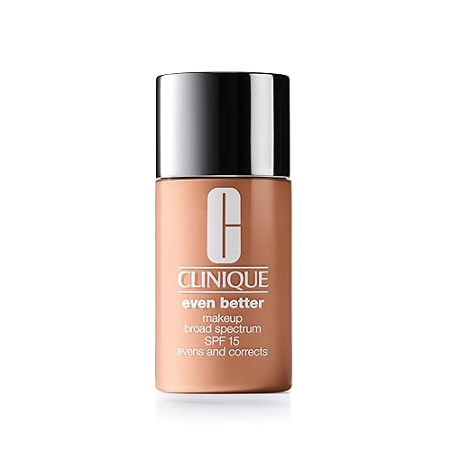 Clinique Even Better Foundation SPF 15 - Medium Coverage, Evens Skin Tone, Honey, 1 Fl Oz