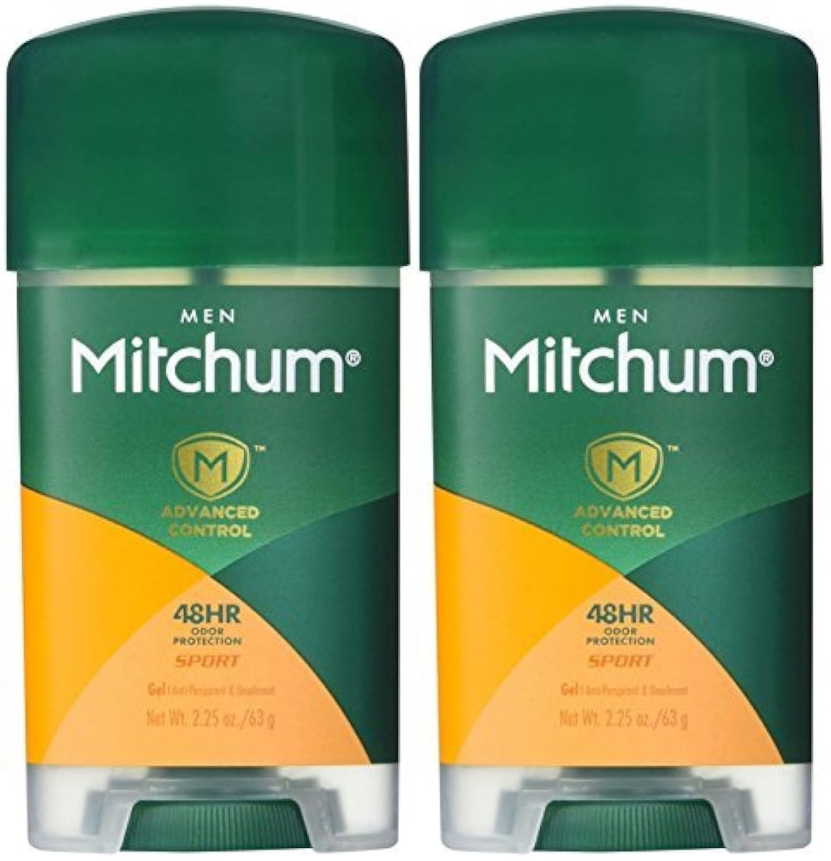 Mitchum Clear Gel Antiperspirant & Deodorant For Men, Super Sport, 2.25 Oz - 2 Pack