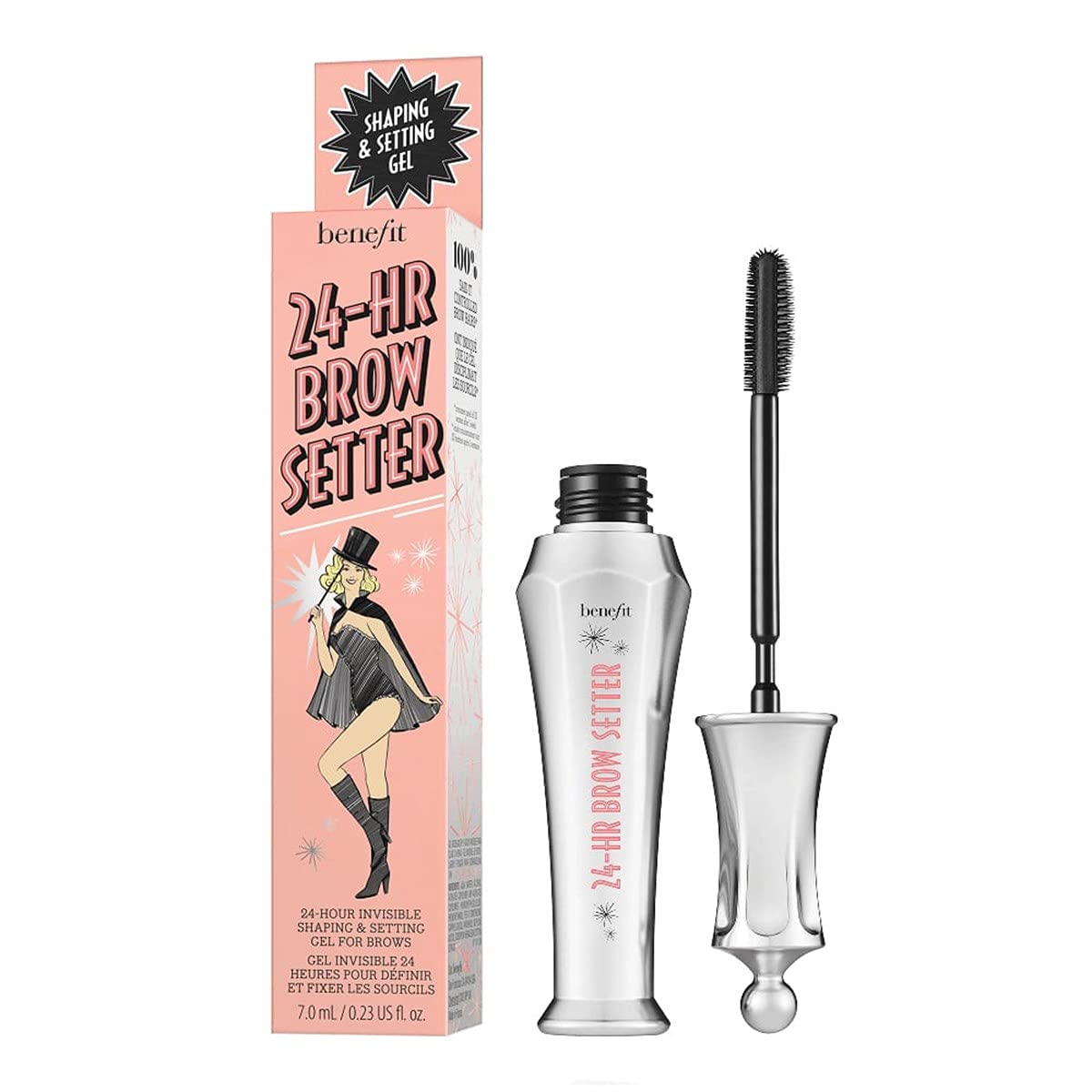 Benefit 24-Hr Brow Setter Gel - Clear, Long-Lasting Brow Gel, 1 Count