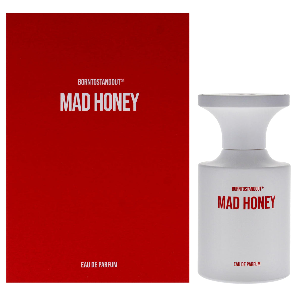 Born To Stand Out Mad Honey Unisex EDP Spray - 1.7 oz Fragrance for Men and Women, Unique Scent, Long-lasting Eau de Parfum