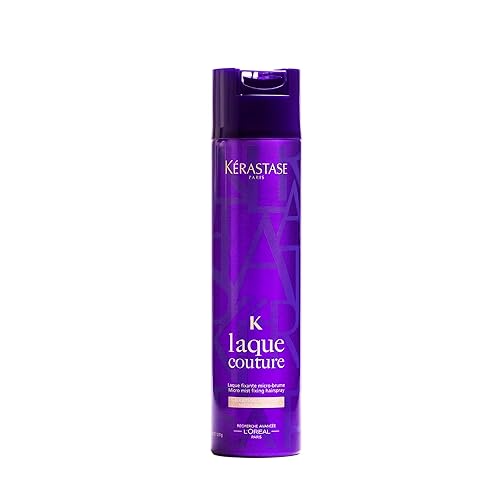 Kérastase Laque Couture Hair Spray - Medium Hold, Anti-Humidity, 8.8 Oz, Heat Protectant