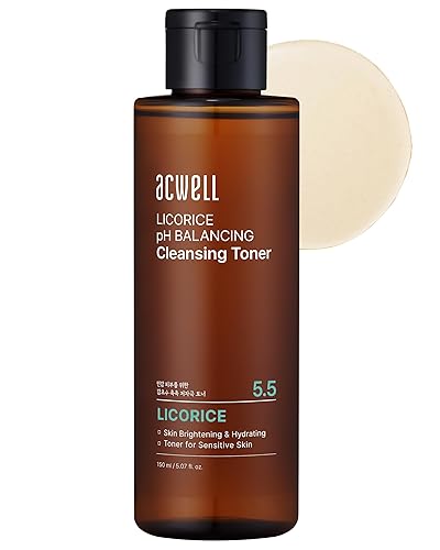 Acwell Licorice Ph Balancing Toner - Alcohol-Free Hydrating Astringent, 5.07 Fl. Oz