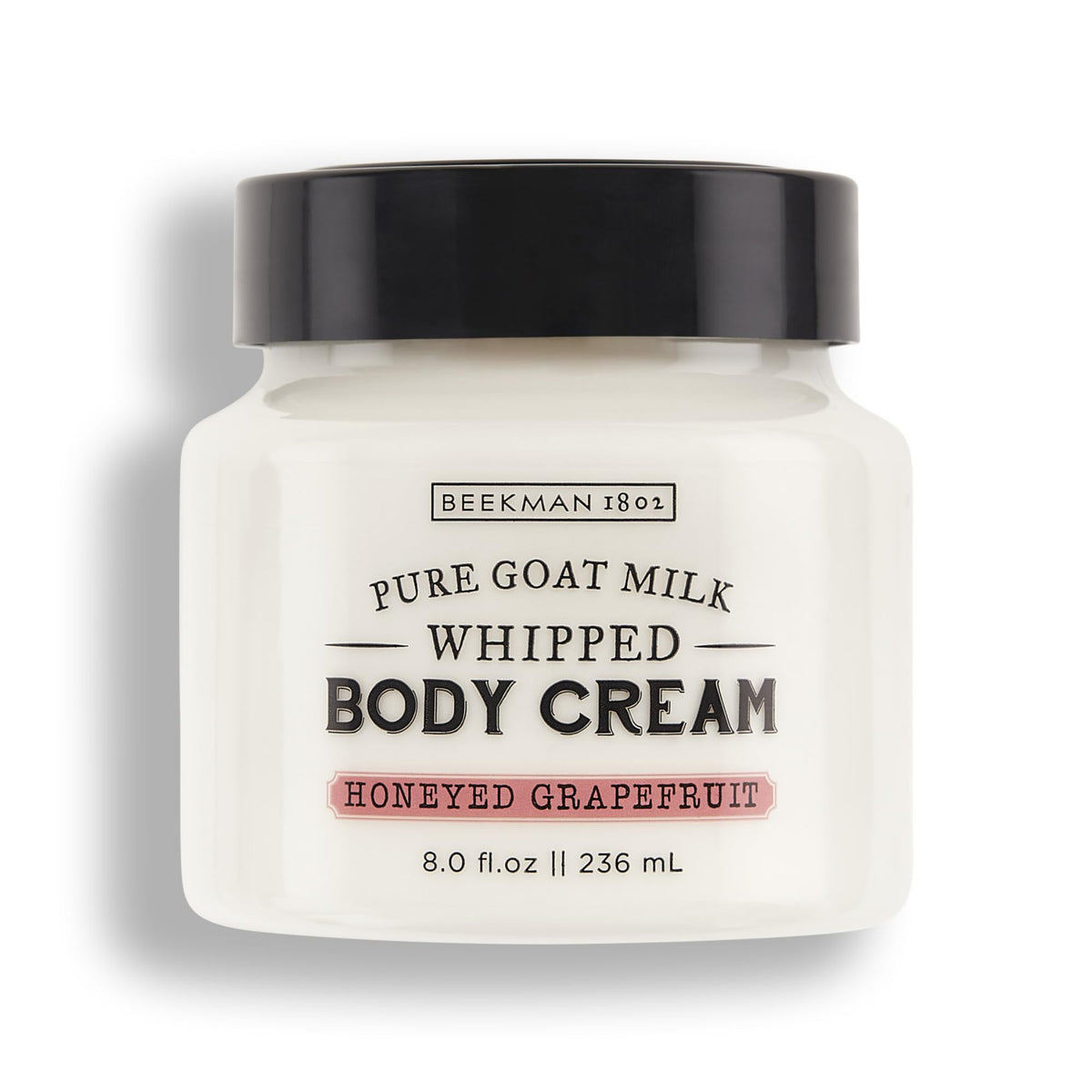 Beekman 1802 Whipped Body Cream, Honeyed Grapefruit, 8 Oz - Hydrating Goat Milk Formula