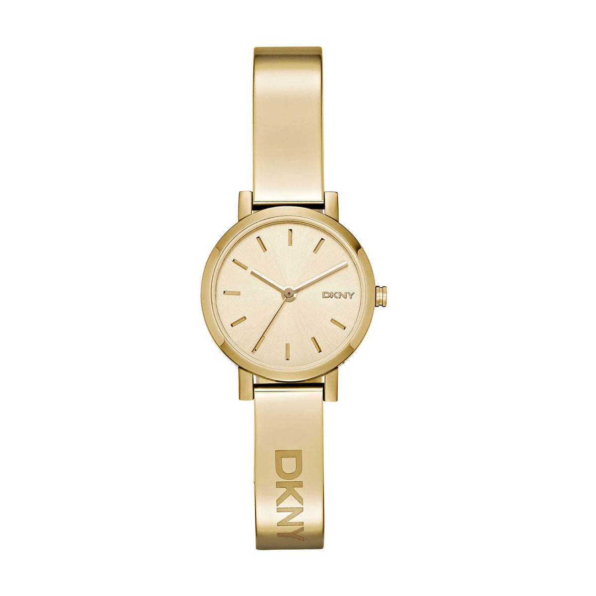 Dkny Women'S Gold Soho Quartz Stainless Steel Dress Watch - Model Ny2307