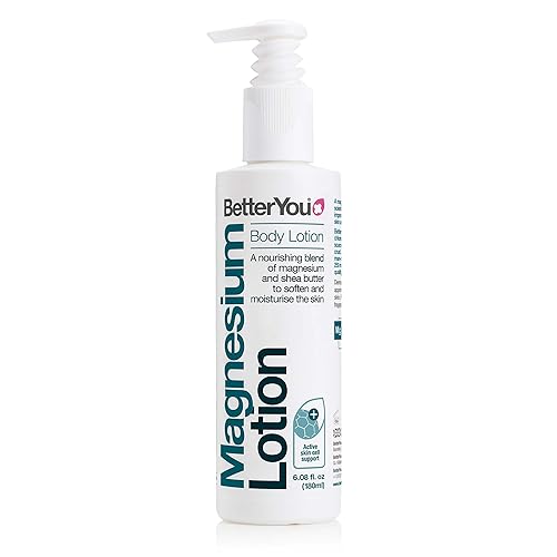 Betteryou Magnesium Body Lotion - Nourishing Cream With Shea Butter For Soft Skin & Muscle Relaxation