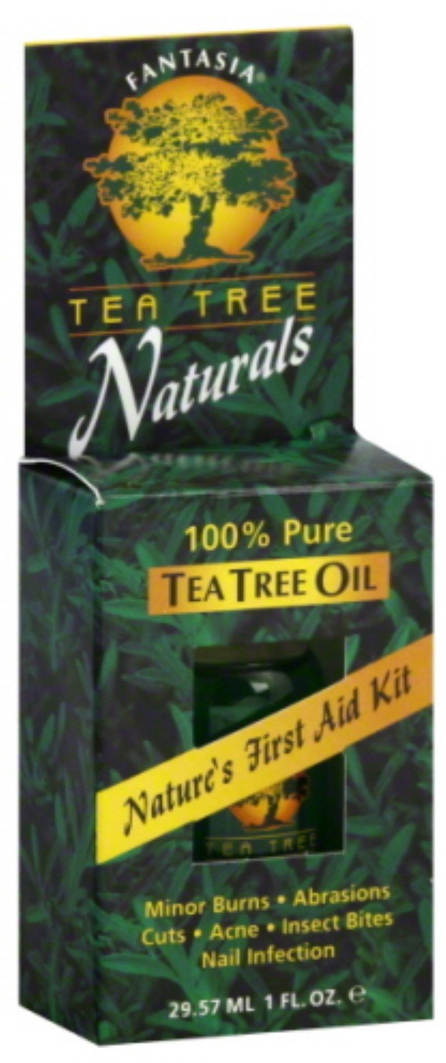 Fantasia 100% Pure Tea Tree Oil, 1 Oz (Pack Of 2) - Natural Skin Care Essential