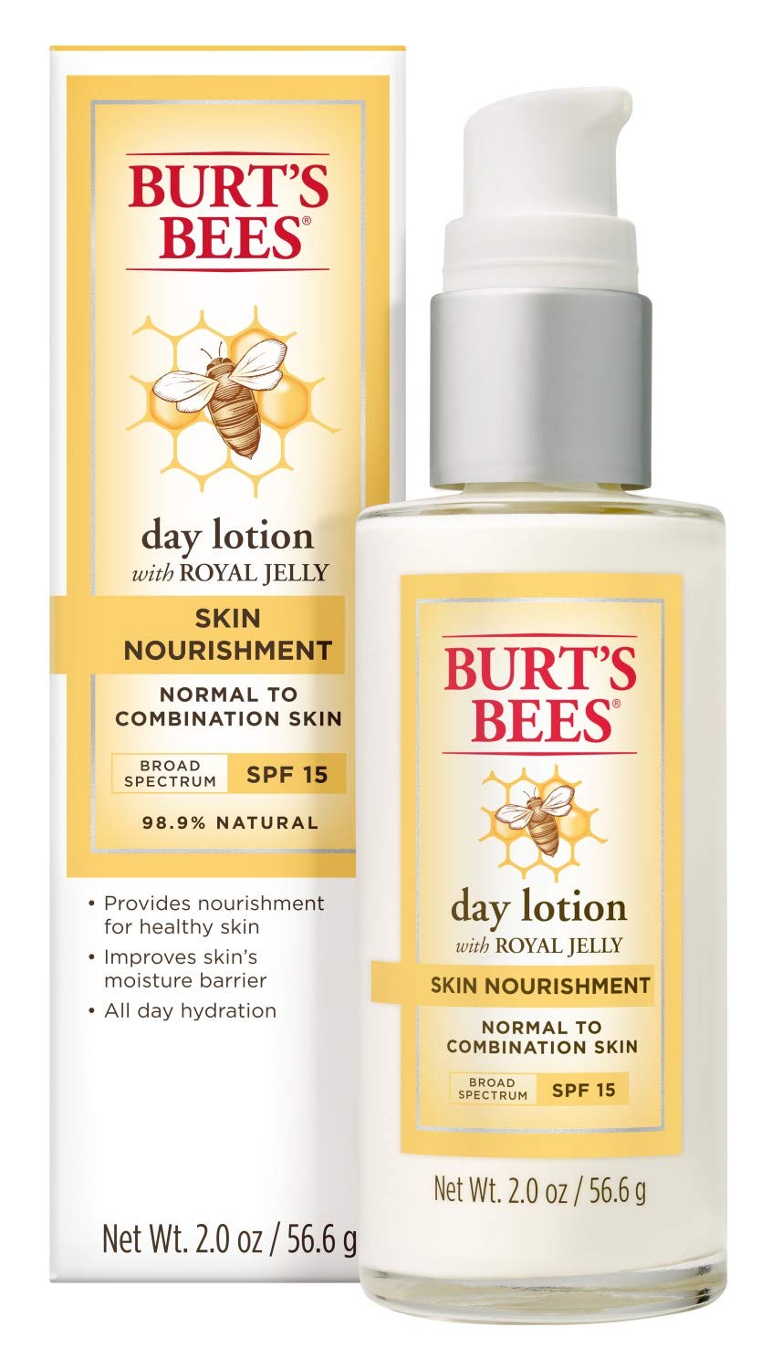 Burt'S Bees Skin Nourishment Day Lotion Spf 15 For Normal/Combination Skin, 2 Oz