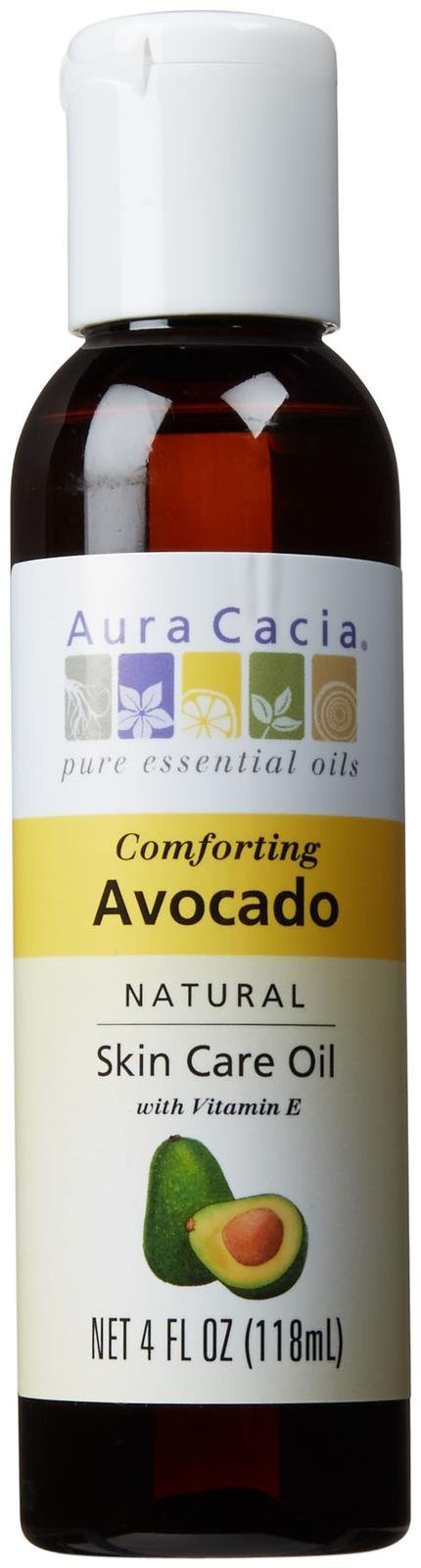 Aura Cacia Avocado Skin Care Oil - 4 Oz, Colorless Moisturizing Oil For Skin Care