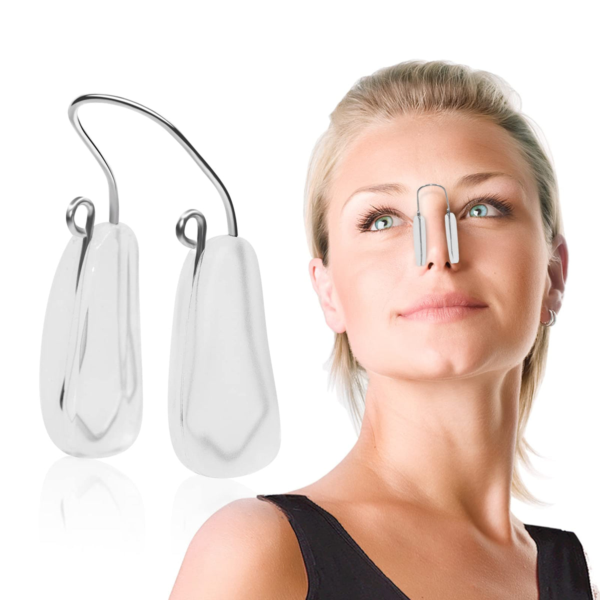 FERNIDA Nose Shaper Clip - Pain-Free Silicone Tool for Wide Noses, Beauty Slimmer Device