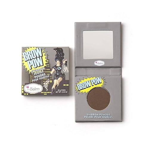 Thebalm Clean And Green Brow Pow, Dark Brown, 0.03 Ounce - Eco-Friendly Brow Powder