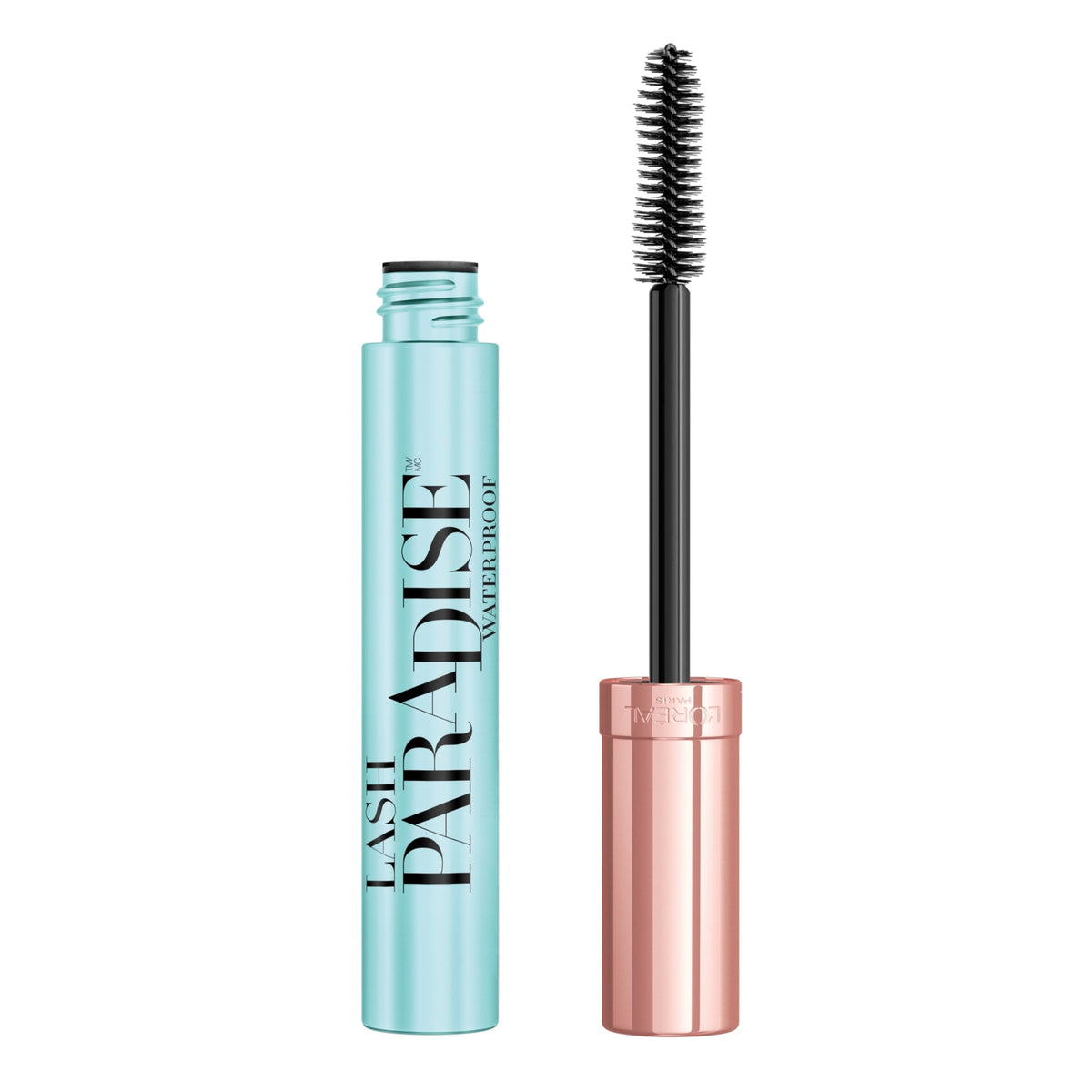 L'Oreal Paris Voluminous Lash Paradise Waterproof Mascara, Blackest Black, 0.25 Fl Oz