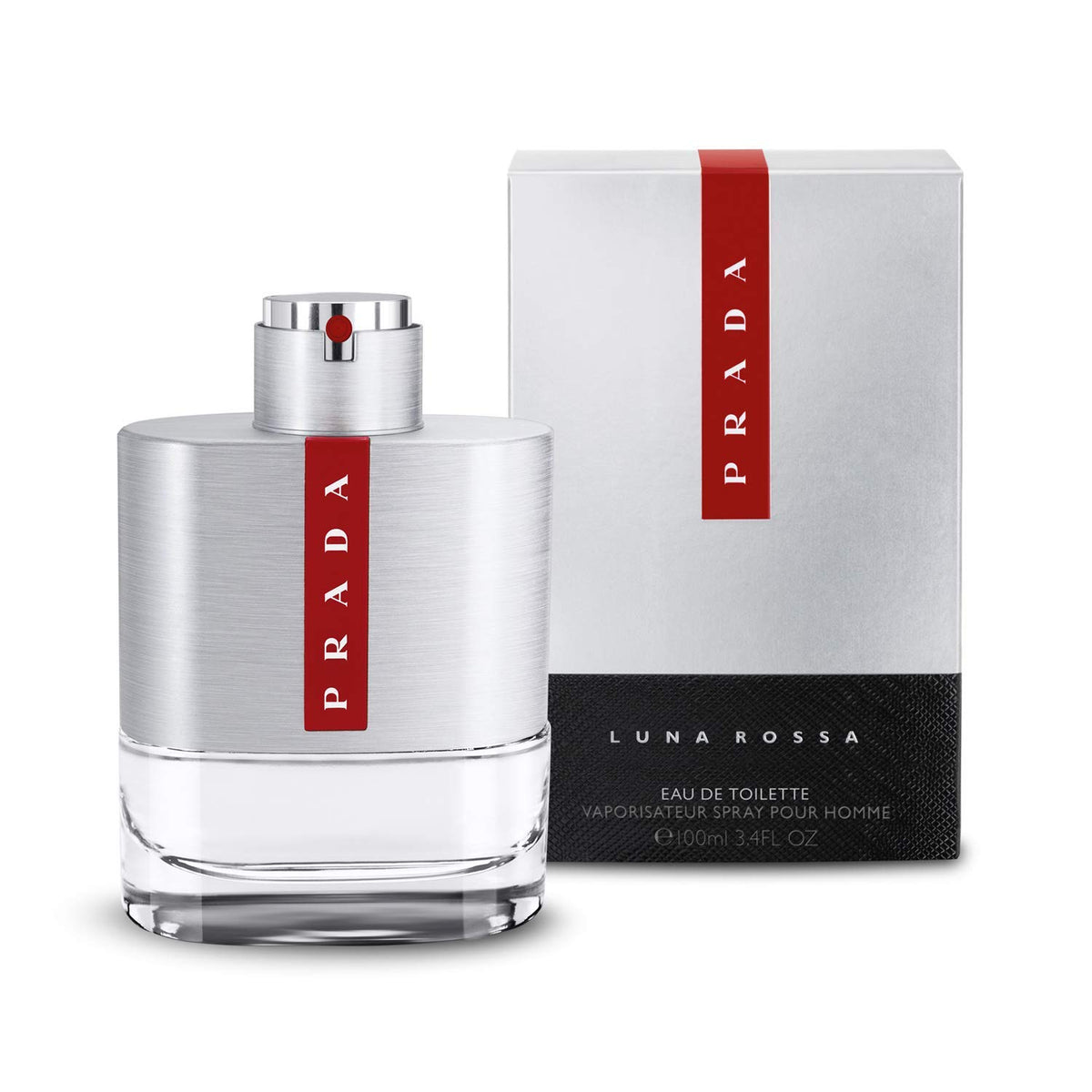 Prada Luna Rossa Men'S Eau De Toilette Spray 3.4 Fl Oz - 100% Authentic Fragrance