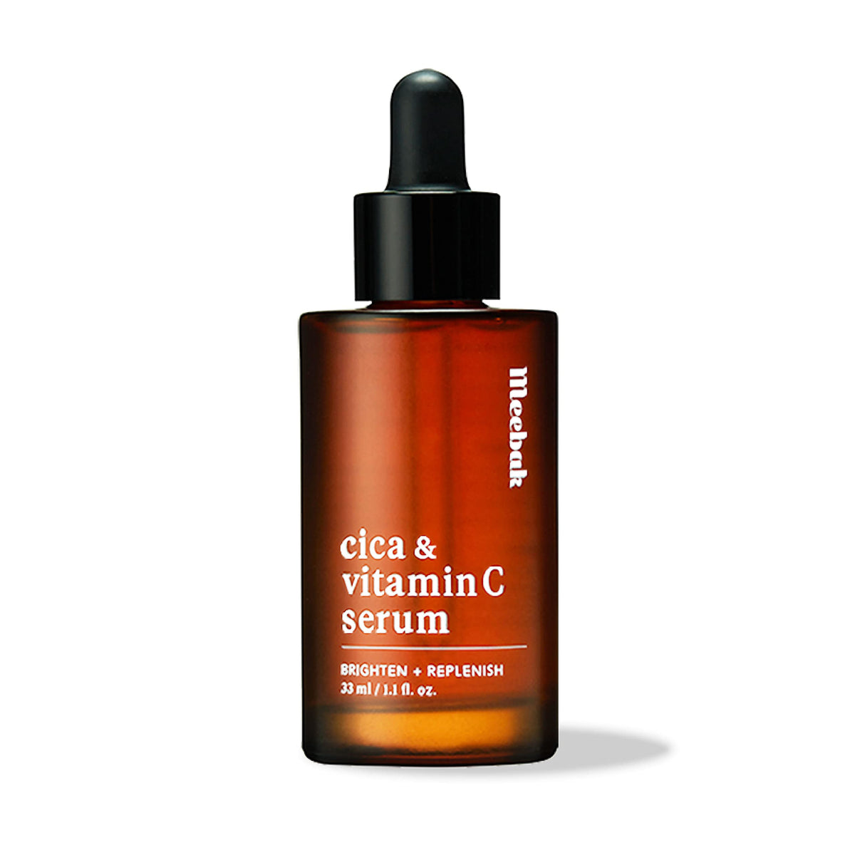 Meebak Korean Vitamin C Serum - Discoloration & Anti-Aging Cica Serum, 1.1Oz Hydrating Dark Spot