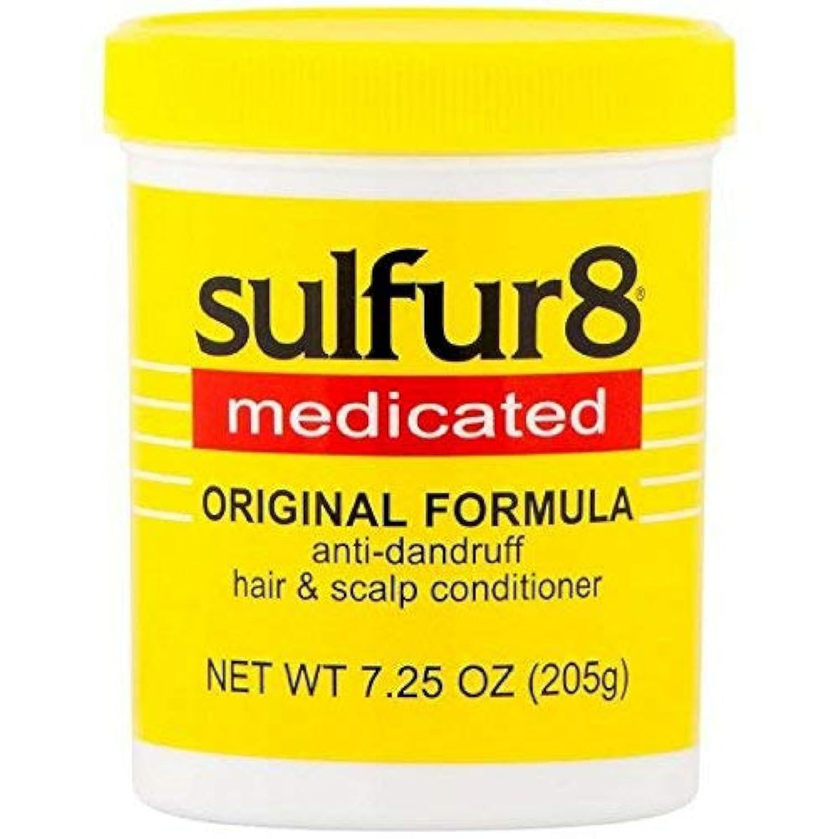 Sulfur 8 Medicated Anti-Dandruff Conditioner, Original Formula, 7.25 Oz - Scalp Relief