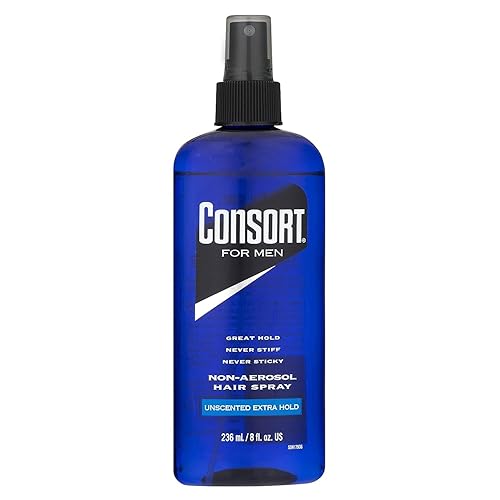 Consort Hair Spray 8Oz Unscented X-Hold Pump - Non-Aero, 2 Pack