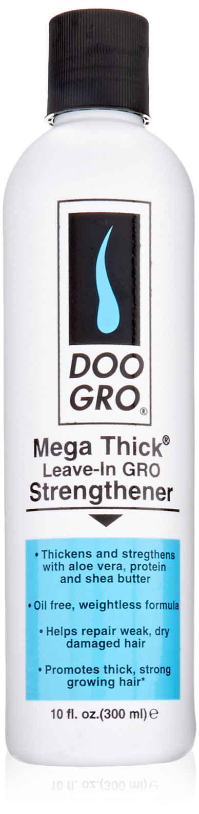 Doo Gro Mega Thick Leave-In Conditioner, 10 Fl Oz - Strengthens & Thickens Hair