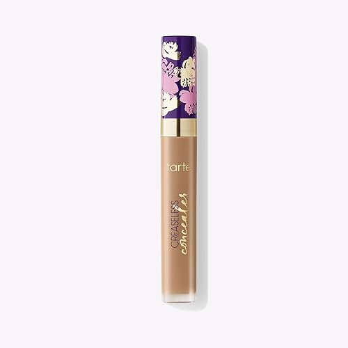 Tarte Creaseless Undereye Concealer - 50H Deep, 0.23 Oz, Long-Lasting, Full Coverage