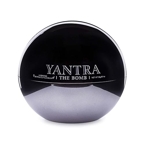 Yantra Beauty Hydrating Beard & Cuticle Balm - Moisturizing Shea Butter Pomade, 1 Oz