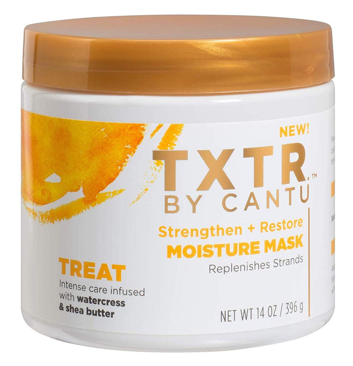 Cantu Txtr Treat Moisture Mask 14Oz Jar - Hydrating Hair Care (3 Pack)