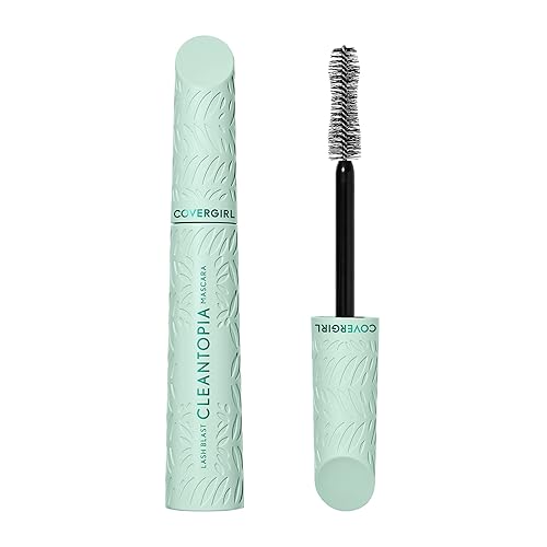 Covergirl Lash Blast Cleantopia Mascara, Volumizing, Smudge-Proof, Vegan, Black 805