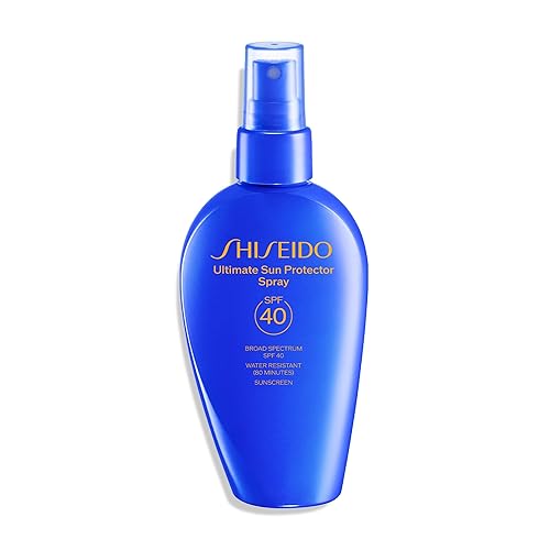 Shiseido Ultimate Sun Protector Spray Spf 40 - Lightweight Sunscreen For Face & Body - 150 Ml