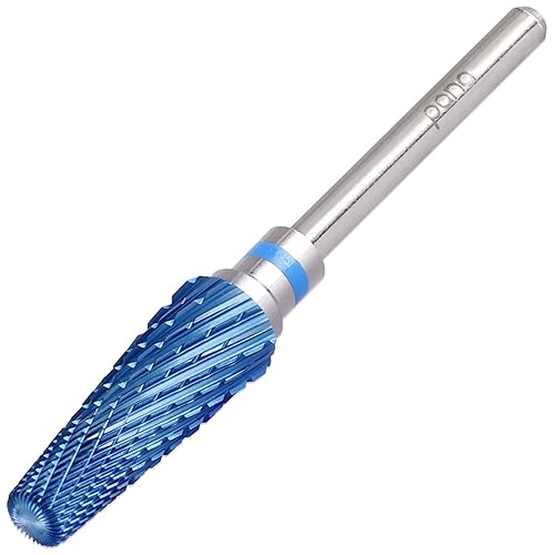 Beauticom Usa Pana 5-In-1 Tungsten Drill Bit Set - Blue, Pro Upgraded, For Acrylic Nail Care