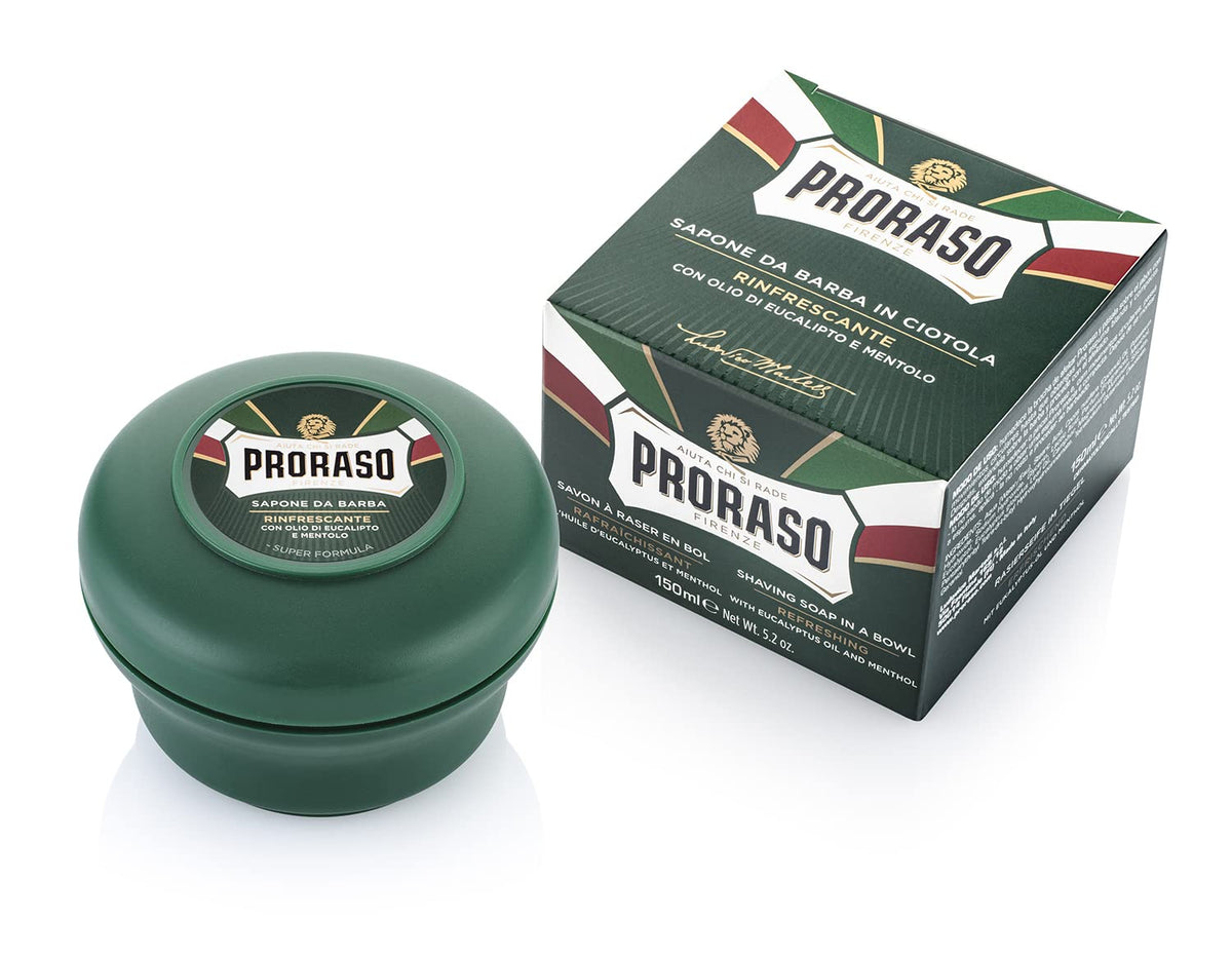 Proraso Refresh Shaving Soap, 5.2 Ounce - Premium Italian Men'S Grooming Product