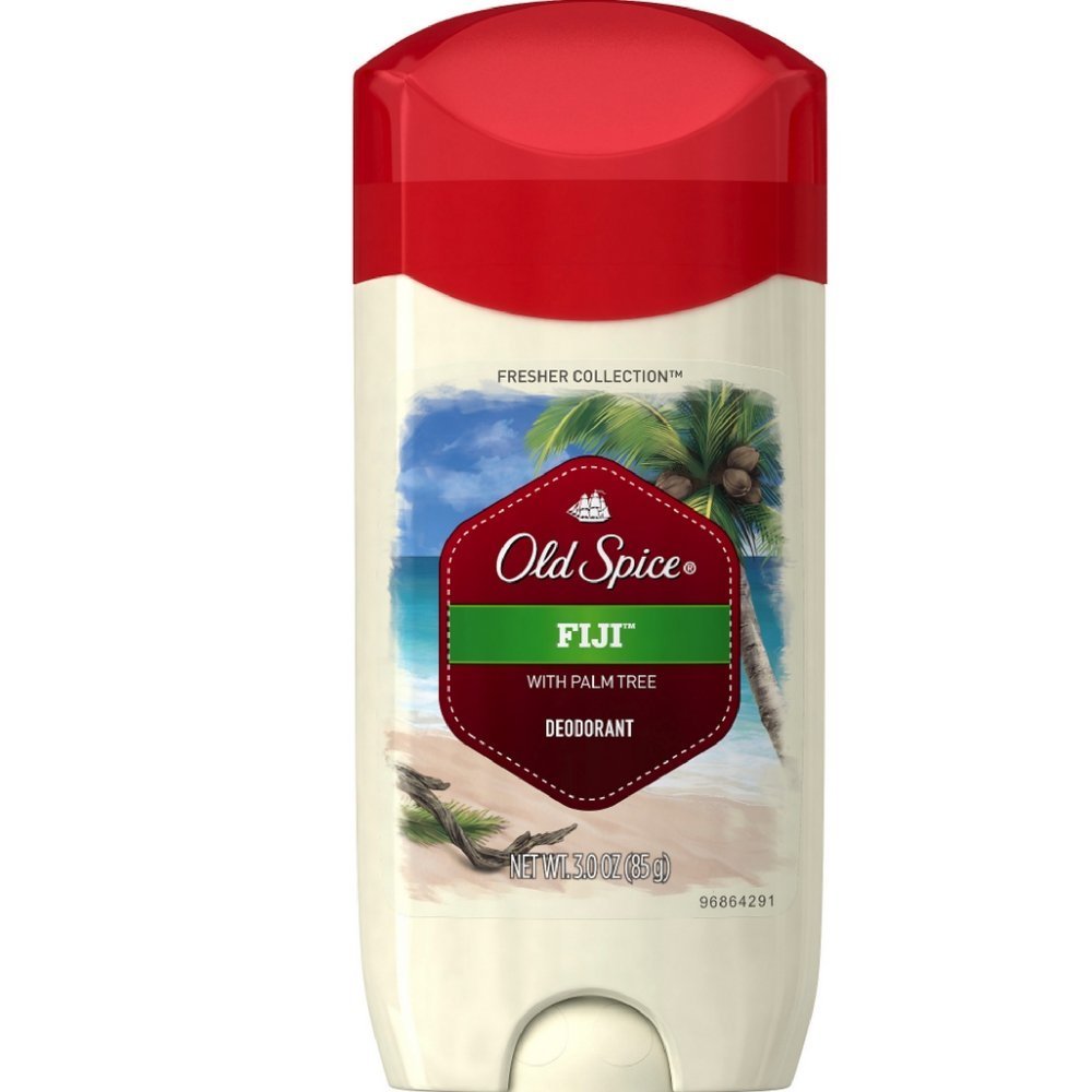 Old Spice Fiji Scent Men'S Deodorant, 3 Oz, Pack Of 3 - Fresh Collection, Multicolor