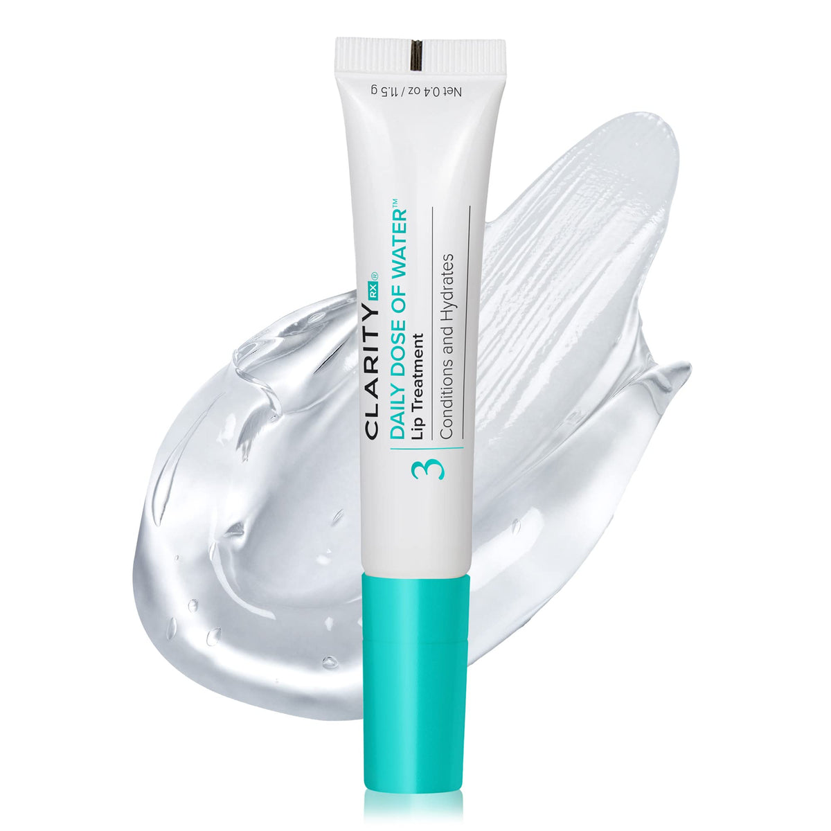 Clarityrx Daily Dose Of Water Lip Treatment - Hyaluronic Acid For Plumping & Hydration (0.4 Oz)