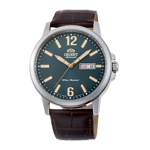 Orient Classic Automatic Men'S Watch - Green Dial, Silver-Tone Ra-Aa0C06E19B