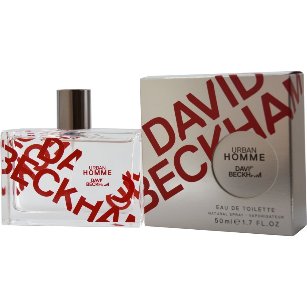 David Beckham Urban Homme Eau De Toilette Spray For Men, 1.7 Fl Oz, Fresh Fragrance