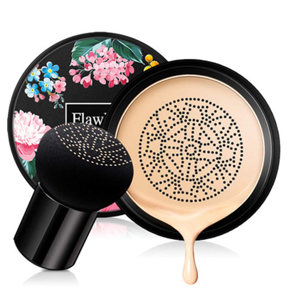 Aooba Air Cushion Cc Cream & Concealer Set - Waterproof Makeup Foundation In Ivory