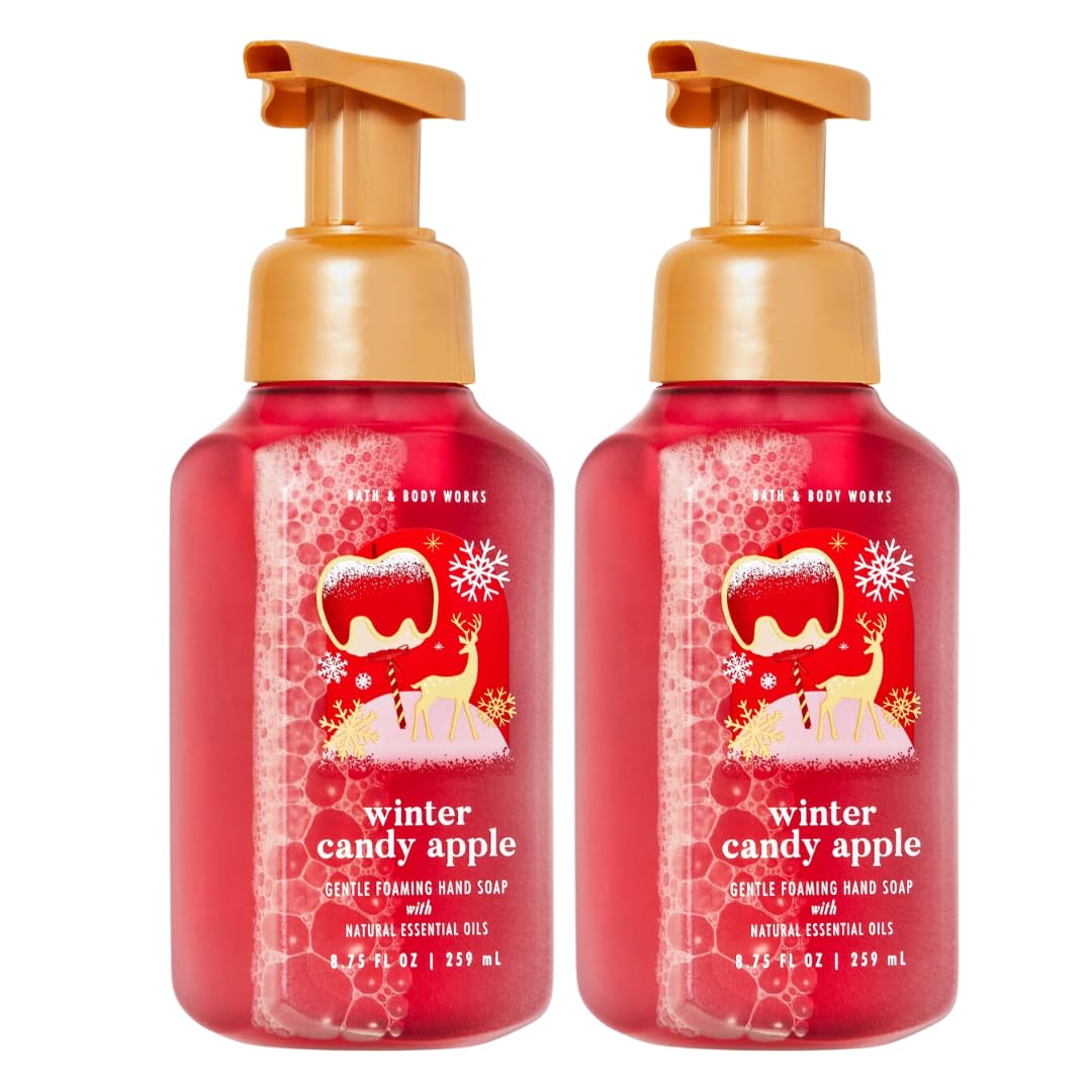 Bath & Body Works Winter Candy Apple Foaming Hand Soap 8.75 Fl Oz (2 Pack)