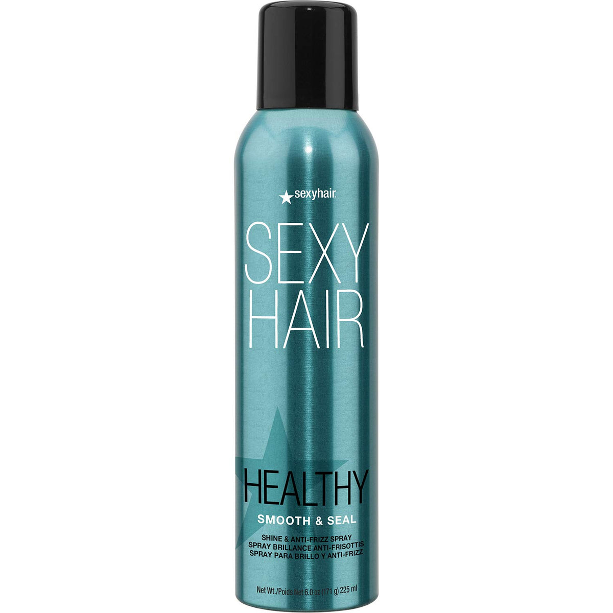 SexyHair Healthy Smooth and Seal Shine and AntiFrizz Spray  6 Oz  Smooths Cuticle  Adds Shine and Reduces Frizz  All Hair Ty