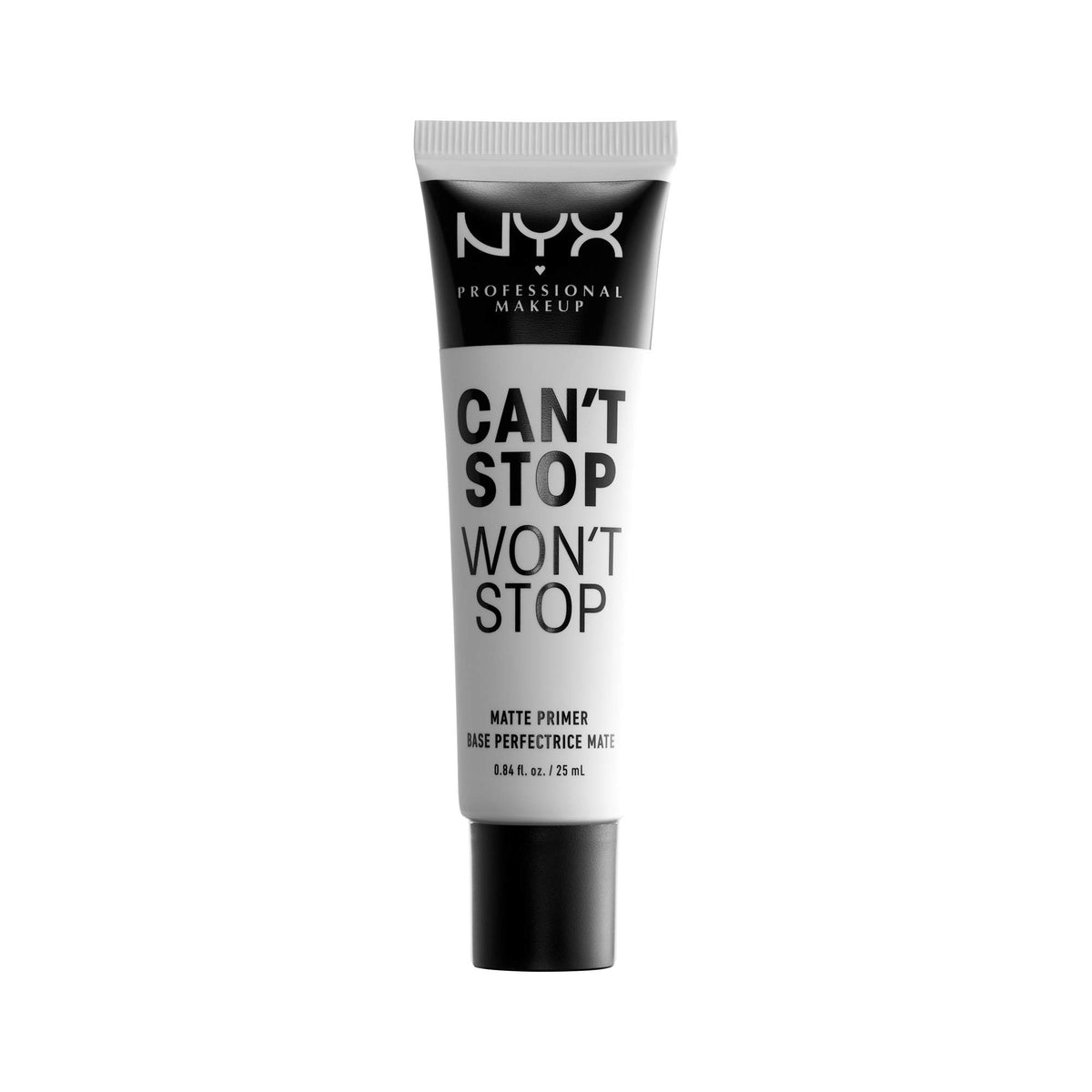 Nyx Professional Makeup Can’T Stop Won’T Stop Matte Primer - Vegan Face Primer, 0.84 Fl Oz