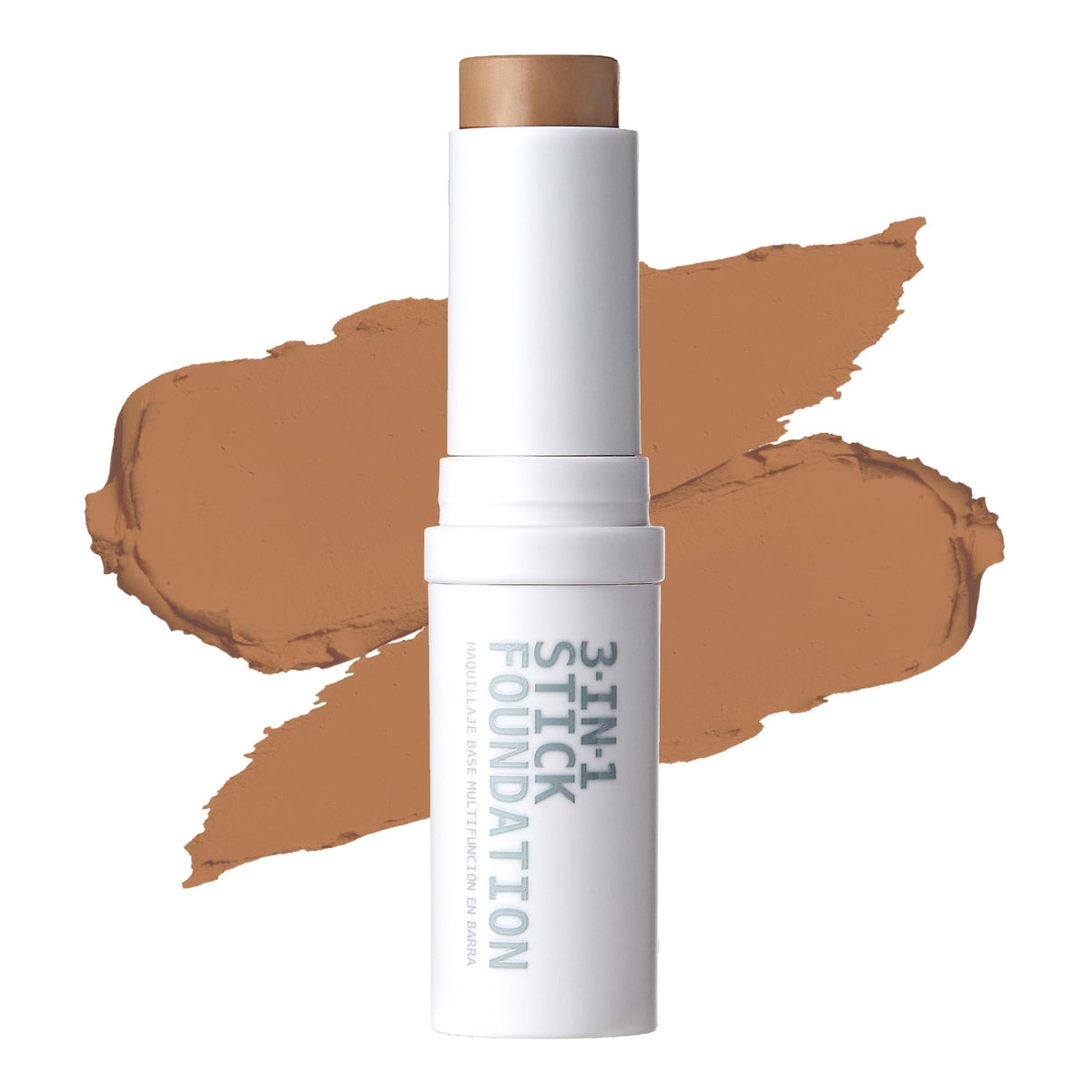 Ruby Kisses 3-In-1 Stick Foundation, Hydrating Concealer & Contour, Honey Beige, 0.32 Oz