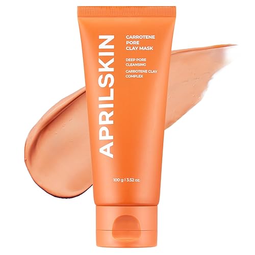 Aprilskin Carrotene Ipmp Clay Mask | Quick Dry, Pore Reducer, Vegan, 5.07 Oz