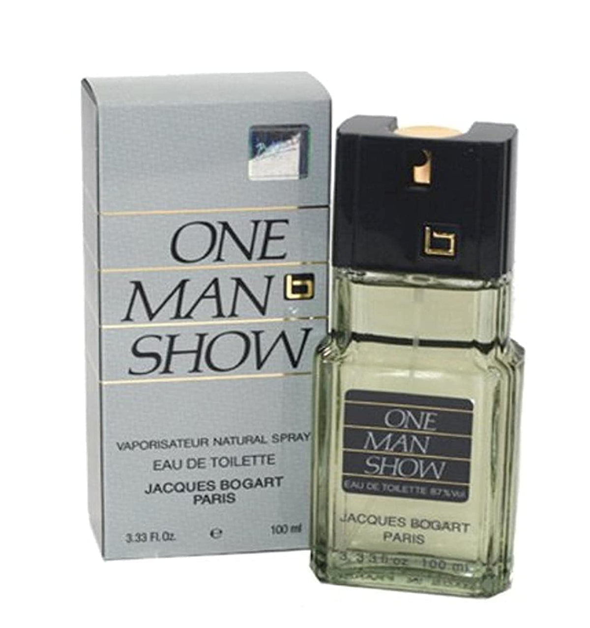 One Man Show by Jacques Bogart Men’s Eau De Toilette Spray, 3.3 Oz - Classic Fragrance for Him